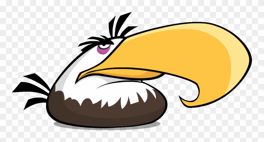 Eagle Cartoon Pictures - Mighty Eagle Angry Birds Game Clipart