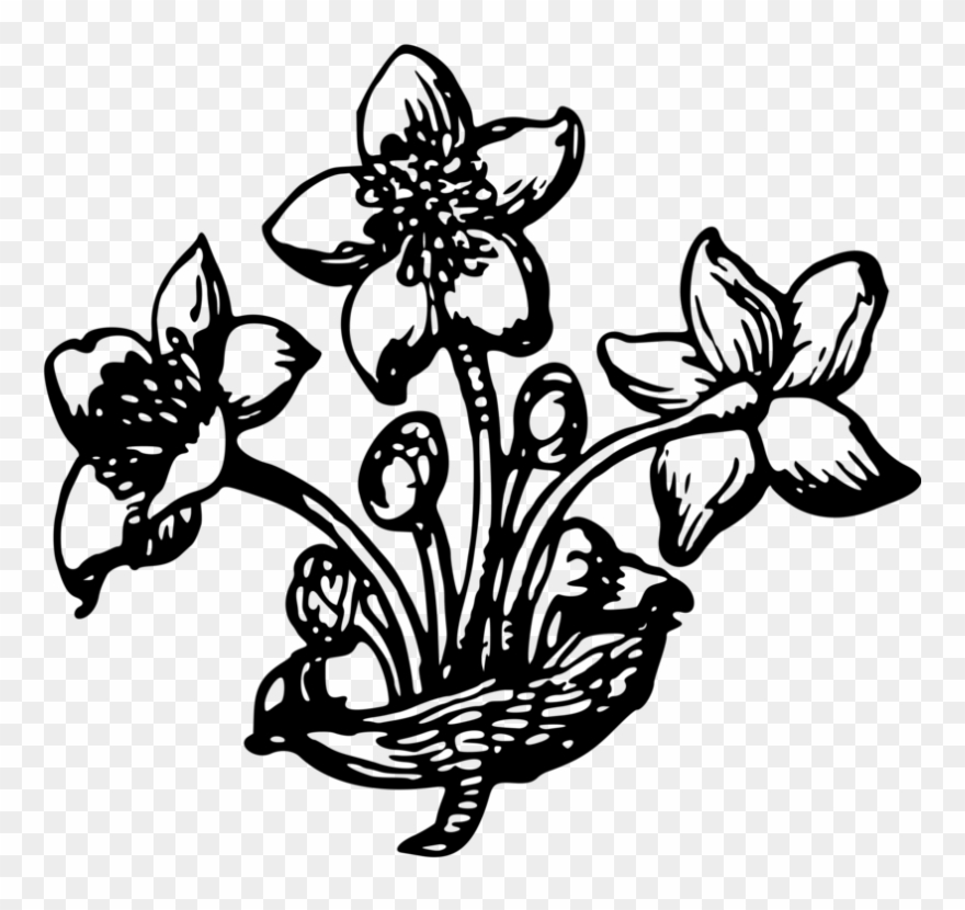 Floral Design Computer Icons Windows Metafile Visual - Clip Art - Png Download