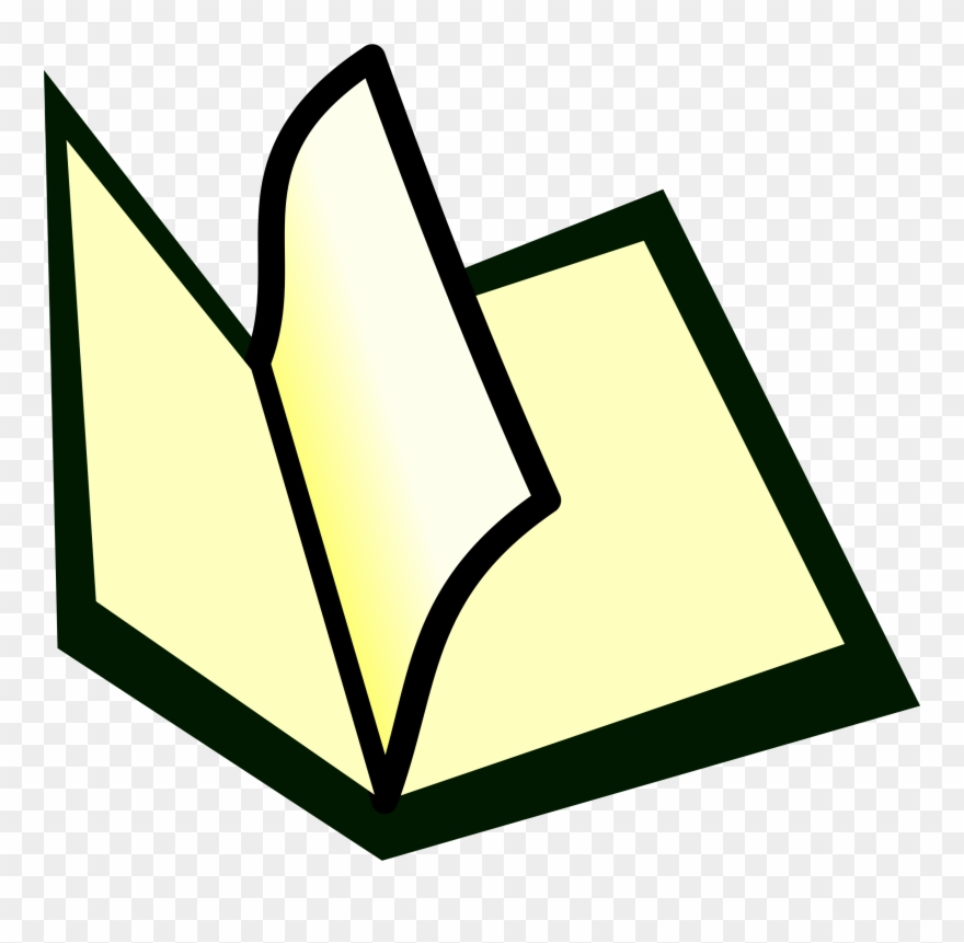 Clipart - Table - Pages In A Book Clipart - Png Download