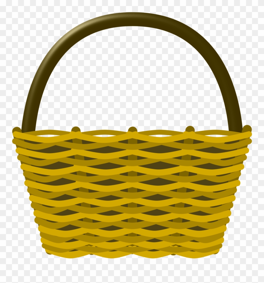 Big - Transparent Background Basket Clipart - Png Download