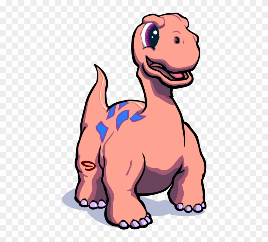 Clip Art Royalty Free Stock Apatosaurus Coelophysis - Baby Apatosaurus Clipart - Png Download