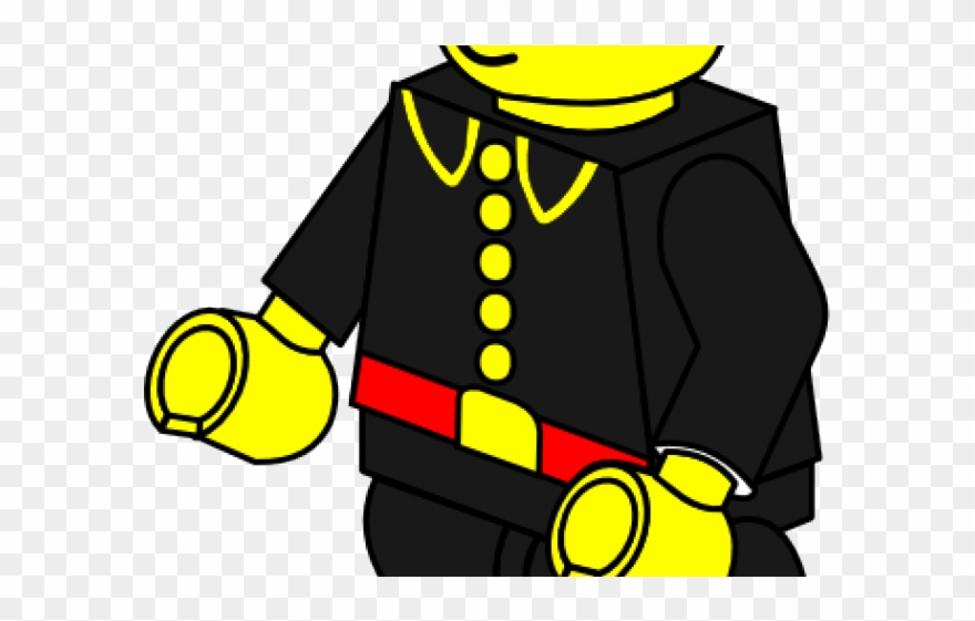 Firefighter Clipart Suit - Lego Clipart - Png Download