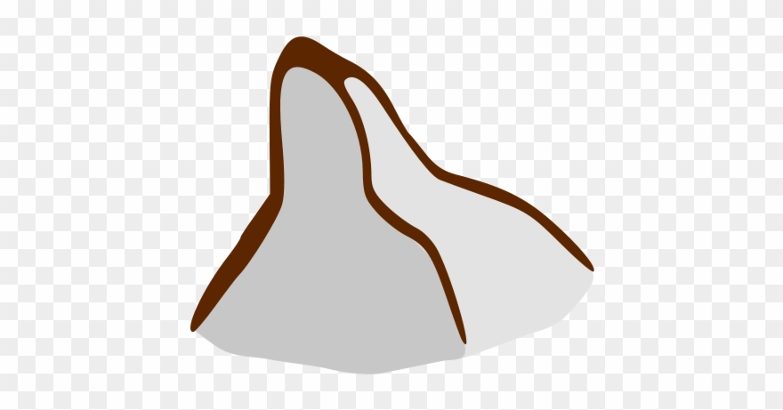 Rpg Map Symbols - Fantasy Map Mountain Symbol Png Clipart