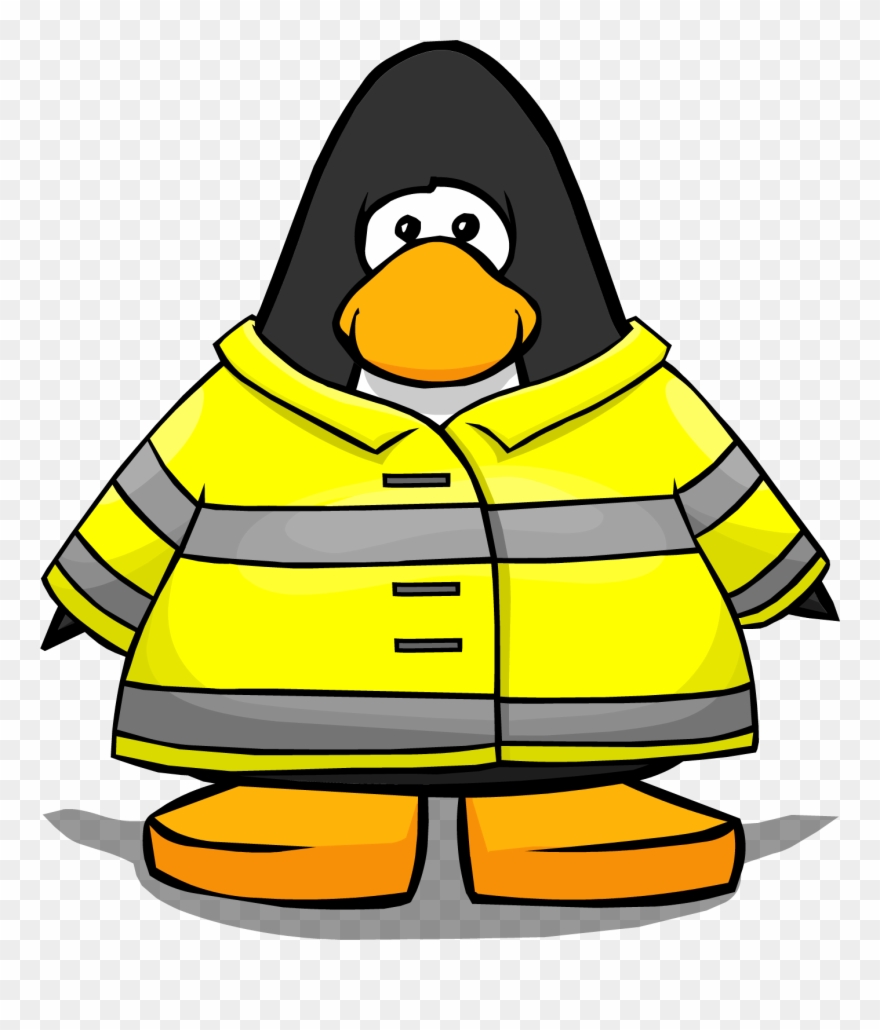 Club Penguin Blue Hoodie Clipart
