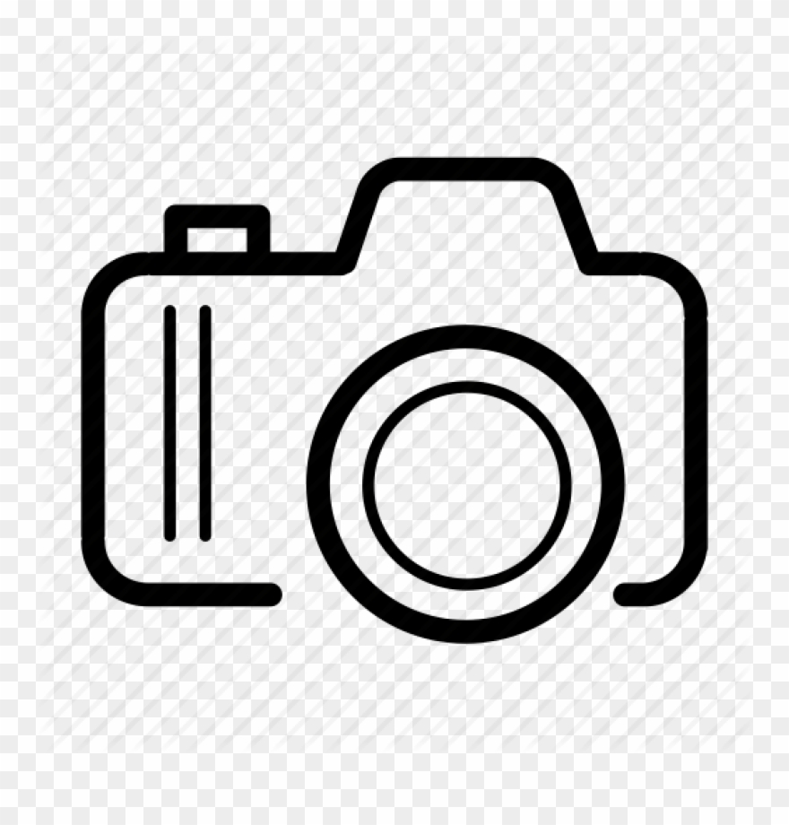 Library Camera Clipart - Dslr Camera Vector Png Transparent Png