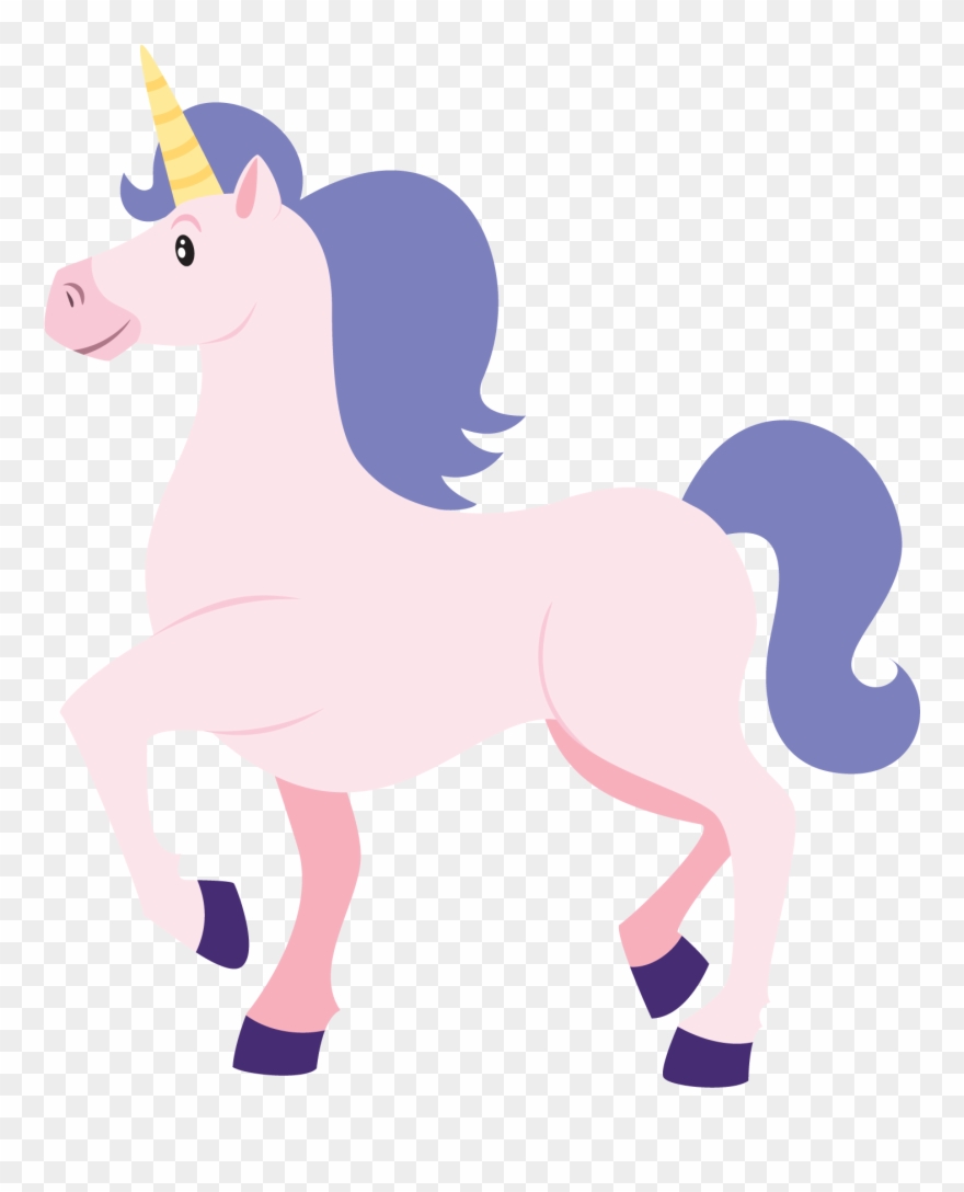 Black Lab Clip Art Unicorn Clipart - Cute Unicorn Transparent Png