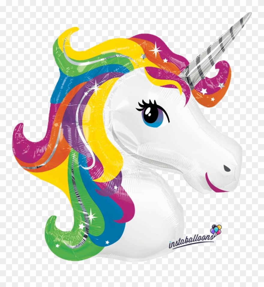 Black And White Huge Freebie Download - Rainbow Unicorn Clipart