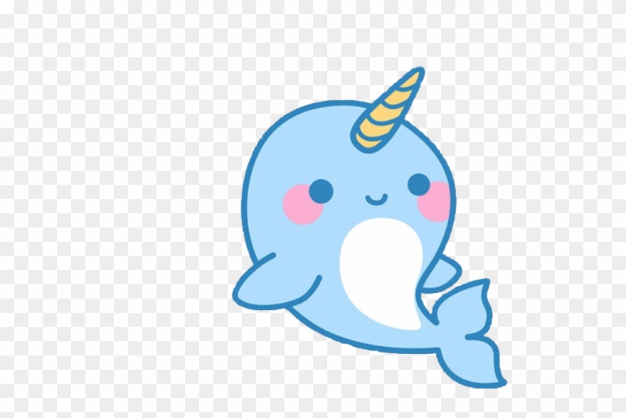 Original - Kawaii Cute Narwhal Clipart
