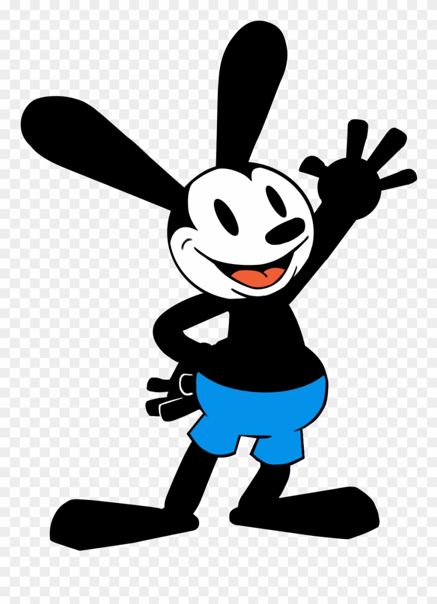 Oswald The Lucky Rabbit Clipart Art - Oswald The Lucky Rabbit Logo - Png Download