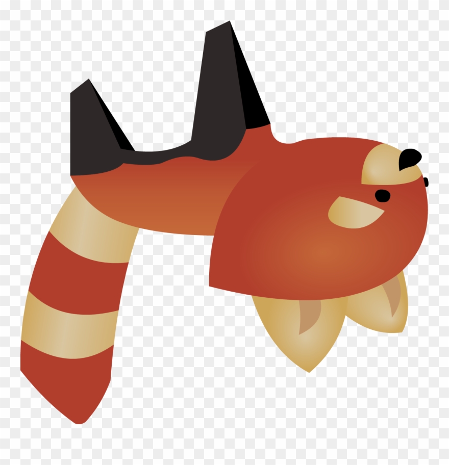 Tiny Wolf Cliparts - Animal Jam Red Panda Drawing - Png Download