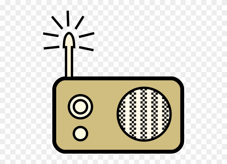 Radio Cartoon Cliparts - Cartoon Radio - Png Download