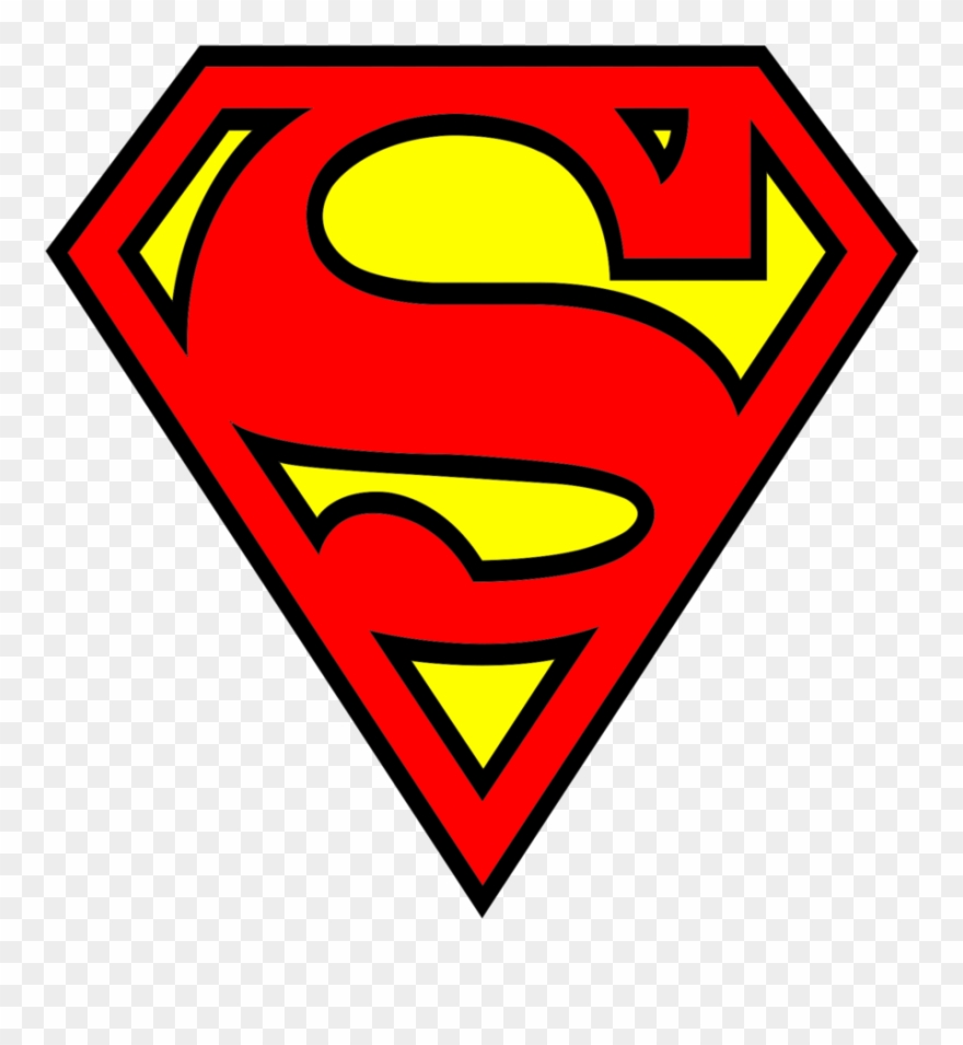 Empty Superman Logo - Superman Logo A4 Clipart