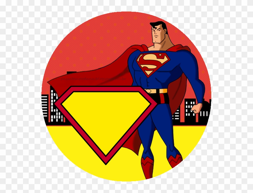 Superman Clipart Super Man - Superman Cartoon - Png Download