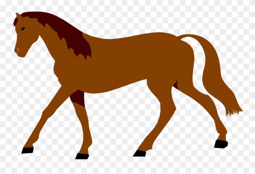 Flying Fox Bat Digital Art Download Clipart Png Clip - Cómo Se Dice Caballo En Inglés Transparent Png