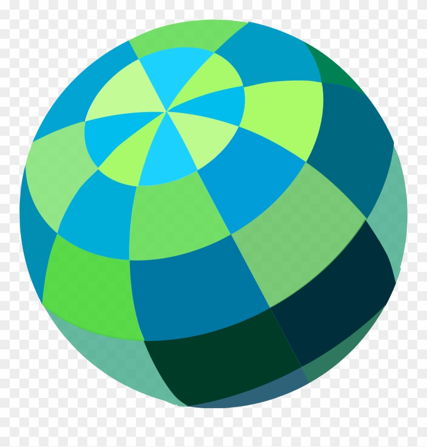 River Beach Ball Clipart - Ball - Png Download