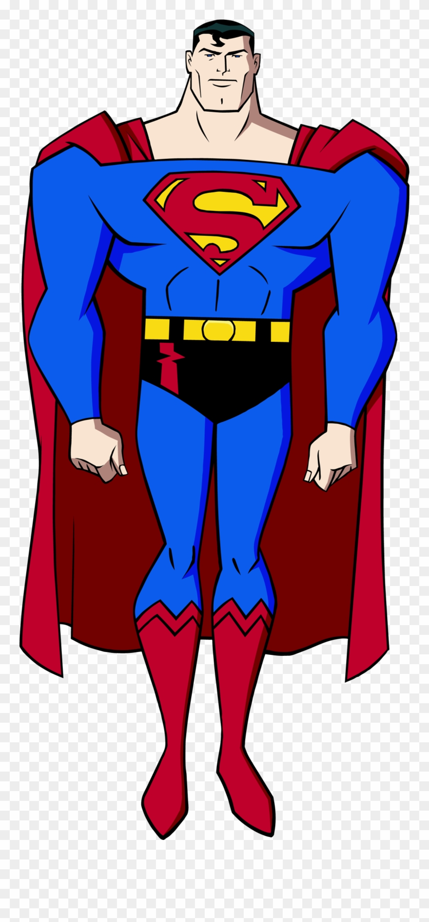 Superman (life Size Stand Up) Clipart