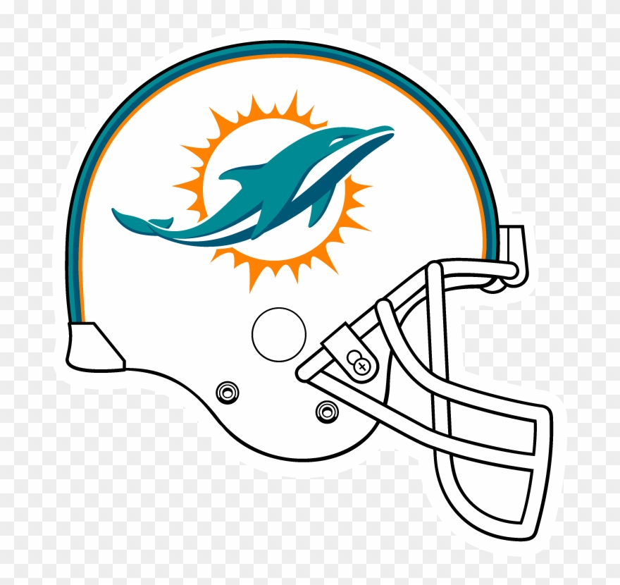 Clip Arts Related To - Miami Dolphins Color - Png Download