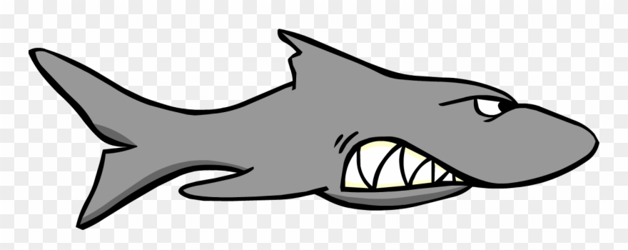 Clipart Shark Megalodon Shark - Club Penguin Fishing Shark - Png Download