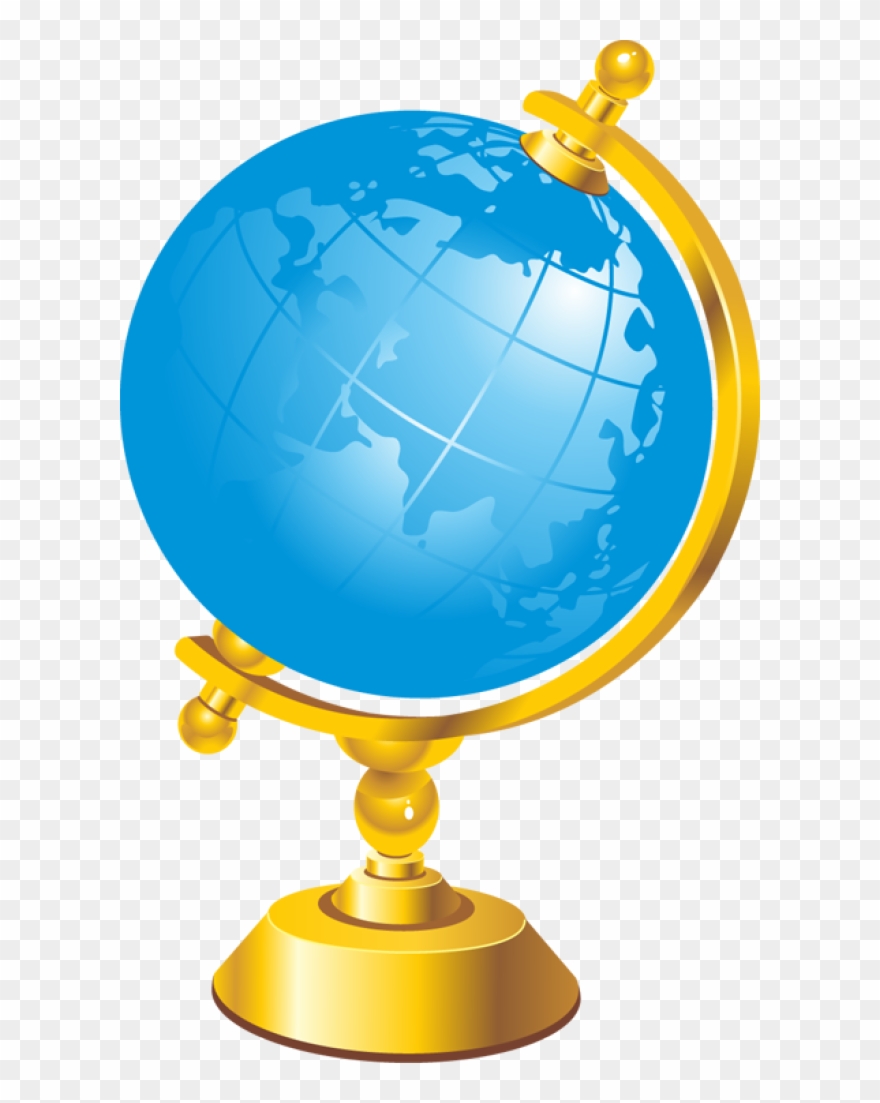 Ddp Globe Image Vector Clip Art Online Royalty Free - School Vector - Png Download