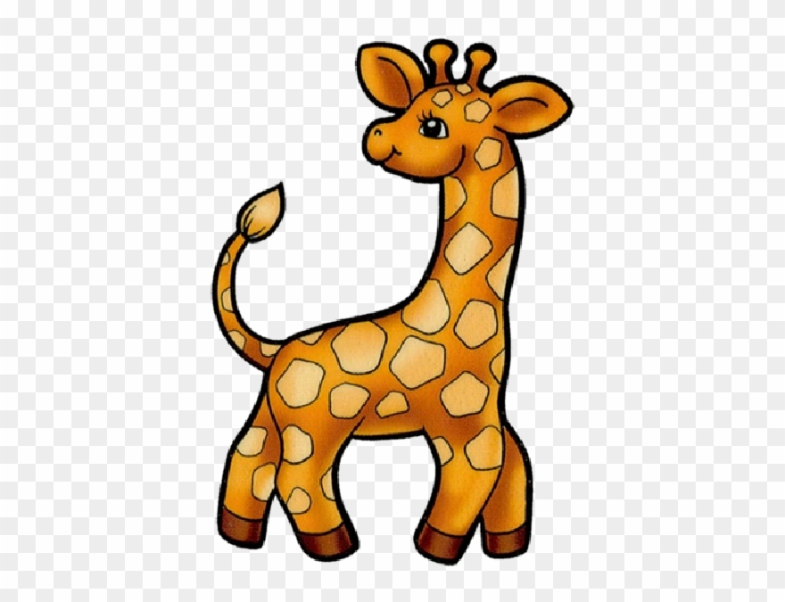 Baby Giraffe Pictures Giraffe Images Clip Art - Imagenes De Unos Animales Animado - Png Download