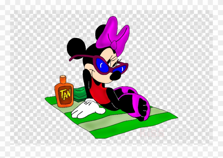 Download Minnie Mouse Swimsuit Clipart Minnie Mouse - Top Hat Transparent Background - Png Download