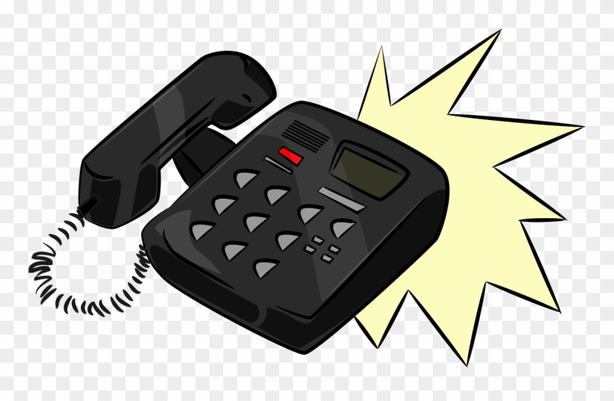 Phone Clipart Office Phone - Office Phone Clip Art - Png Download