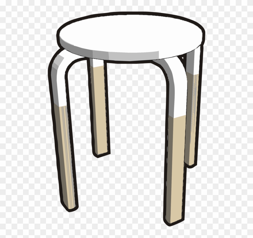 Table Bar Stool Seat Feces - Hocker Clipart Kostenlos - Png Download