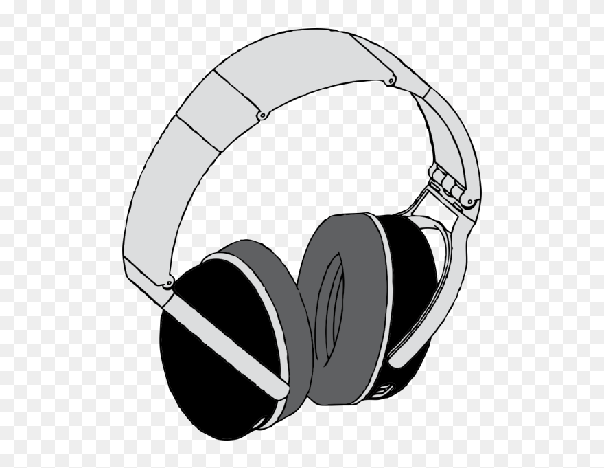 Headphone Clipart Head Phone - Kopfhörer Clipart - Png Download