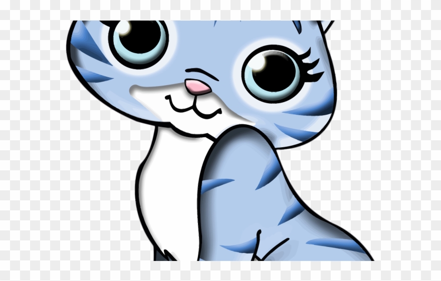 Kittens Clipart Yarn Clip Art - Cartoon Cat Clipart Cute Cat - Png Download