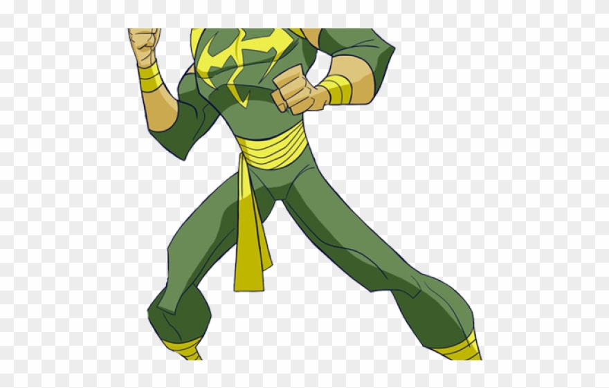 Iron Man Clipart Clip Art - Iron Fist Marvel Cartoon - Png Download