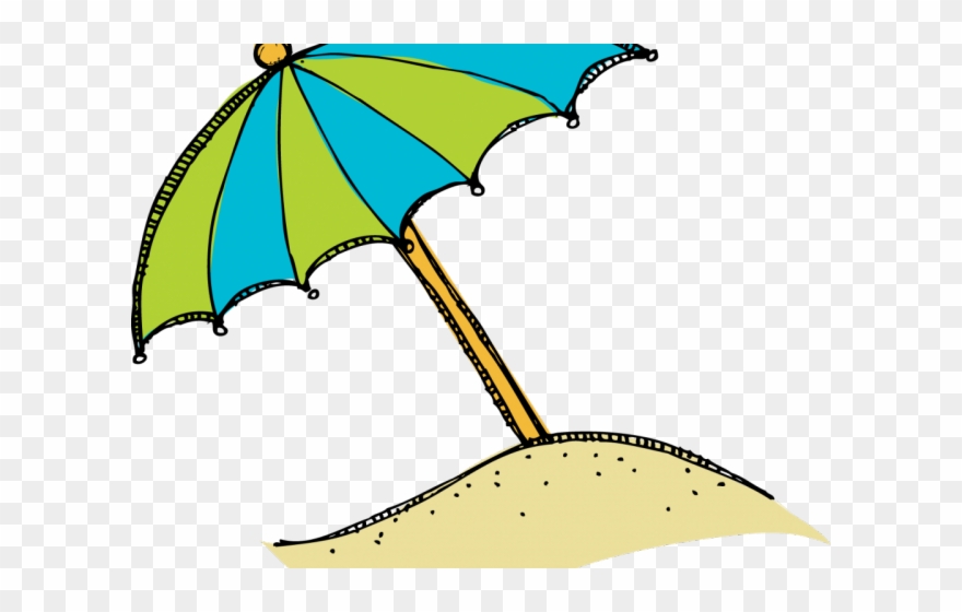 Sand Castle Clipart Clip Art - Sun Umbrella Clip Art - Png Download