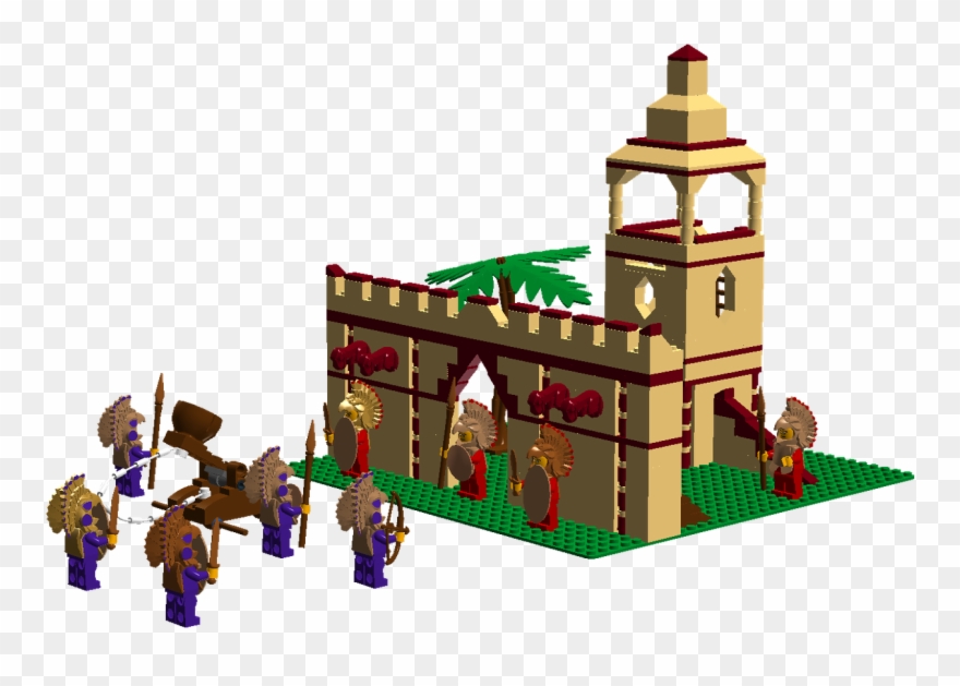 Lego House Clipart - Trouble Attack Fortress Clipart - Png Download