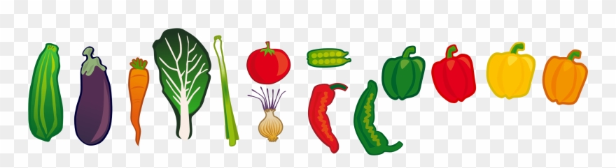 Clip Arts Related To - Set Of Vegetables Clipart - Png Download