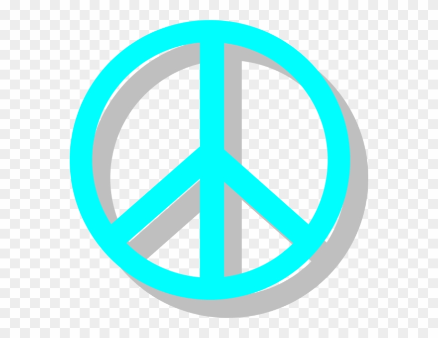 Peace Sign Vector Clip Art - Moschino Peace T Shirt - Png Download
