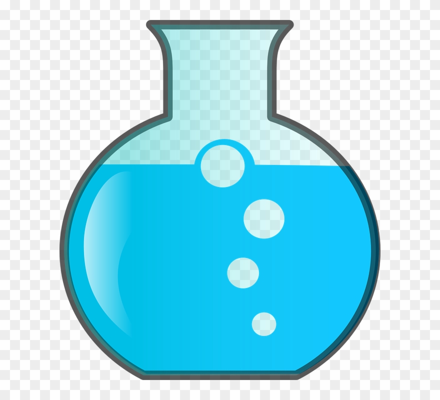 Free - Round Bottom Flask Clip Art - Png Download