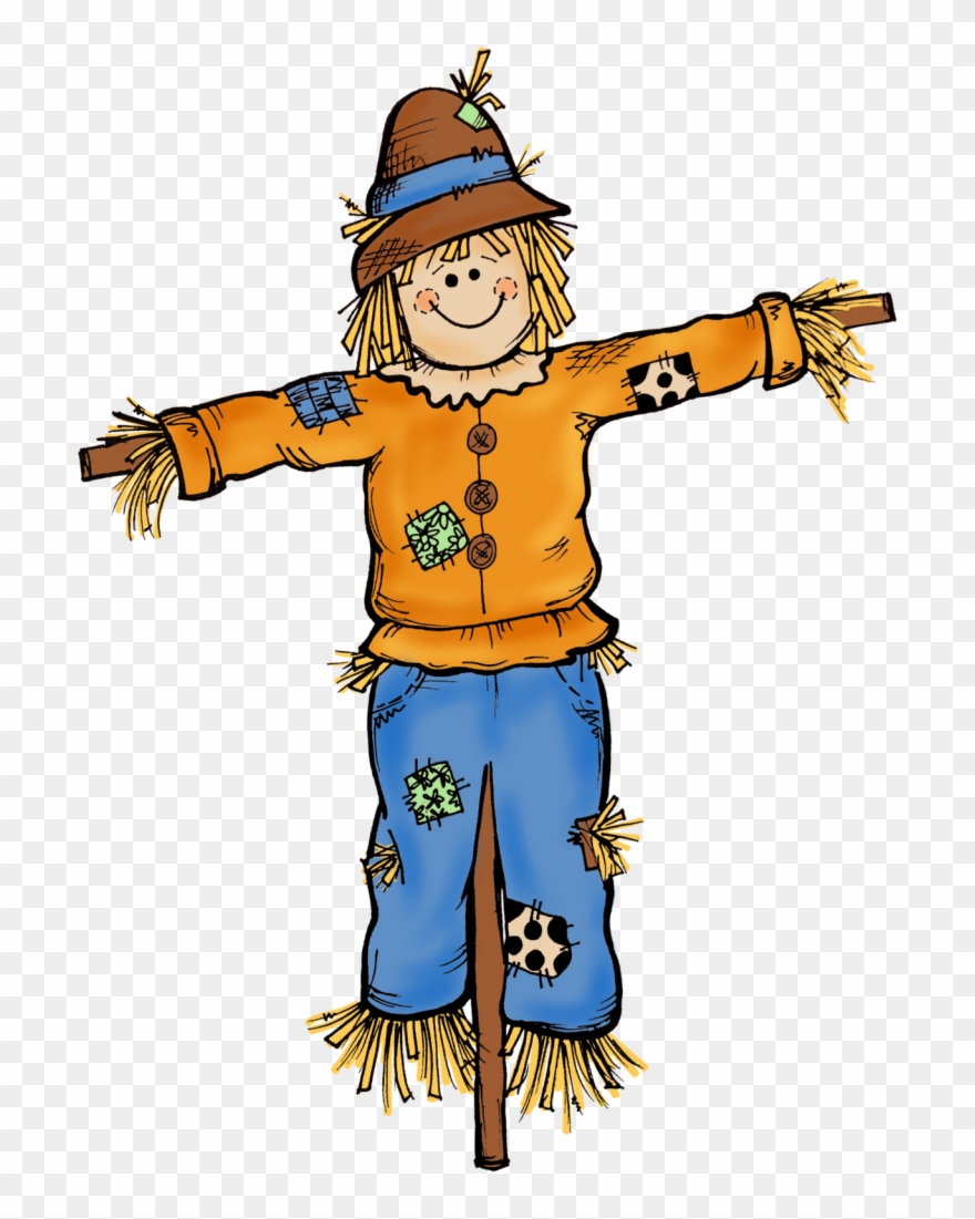 Scarecrow Clipart Free - Png Download