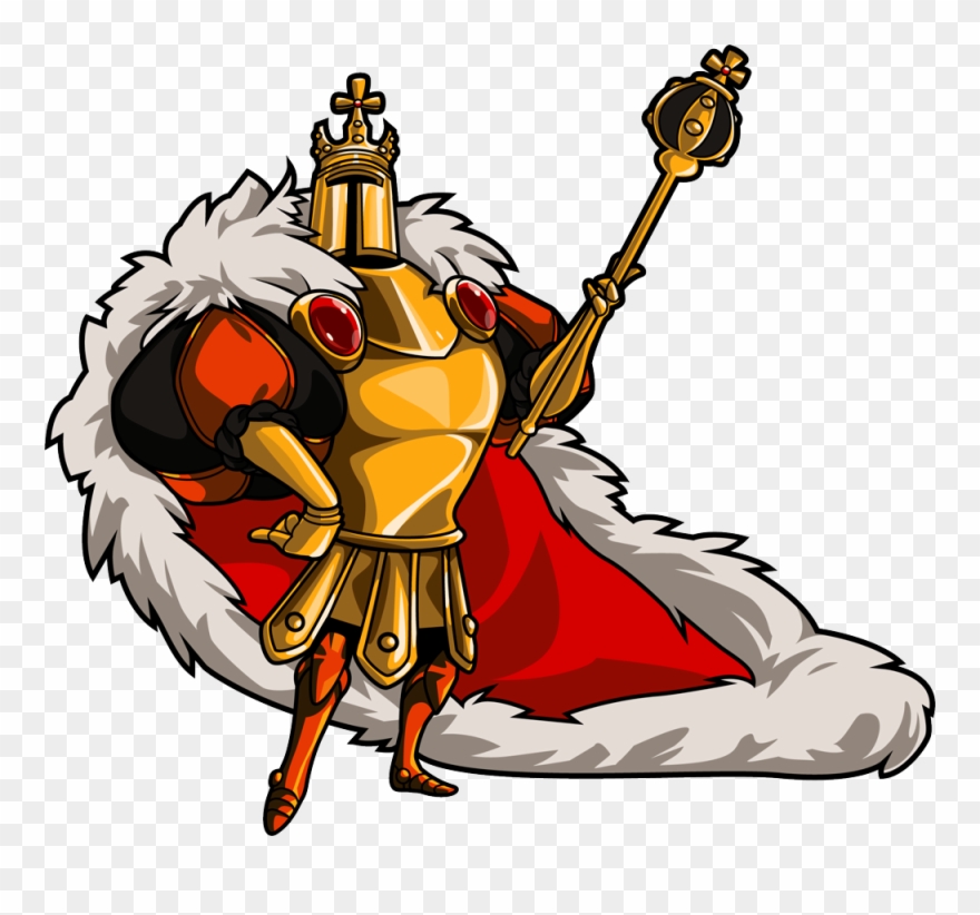 Knight Clipart World History - King Knight Shovel Knight - Png Download