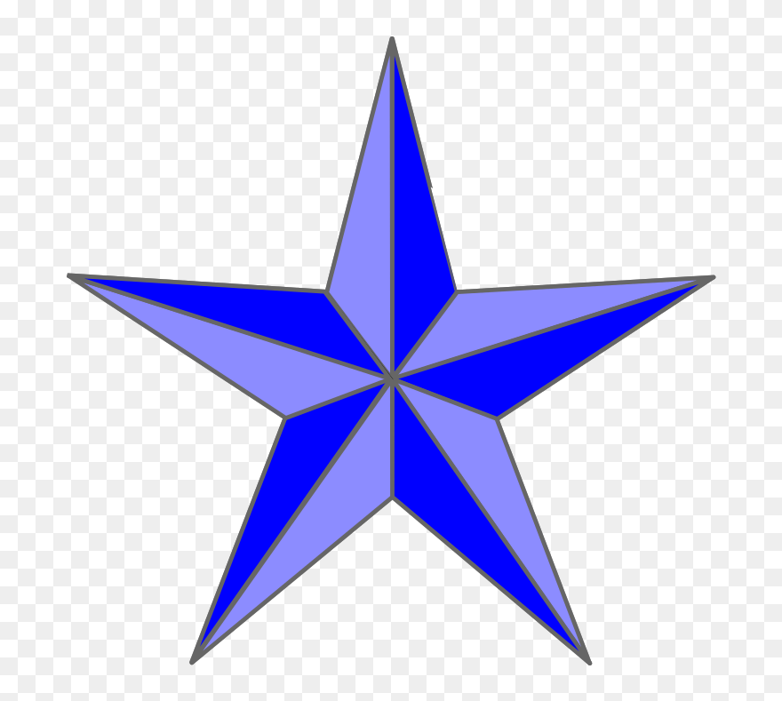 Nautical Star Tattoo Green Clipart