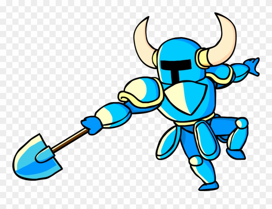 Drawing Knight Easy Clip Art Library - Shovel Knight Easy Drawing - Png Download