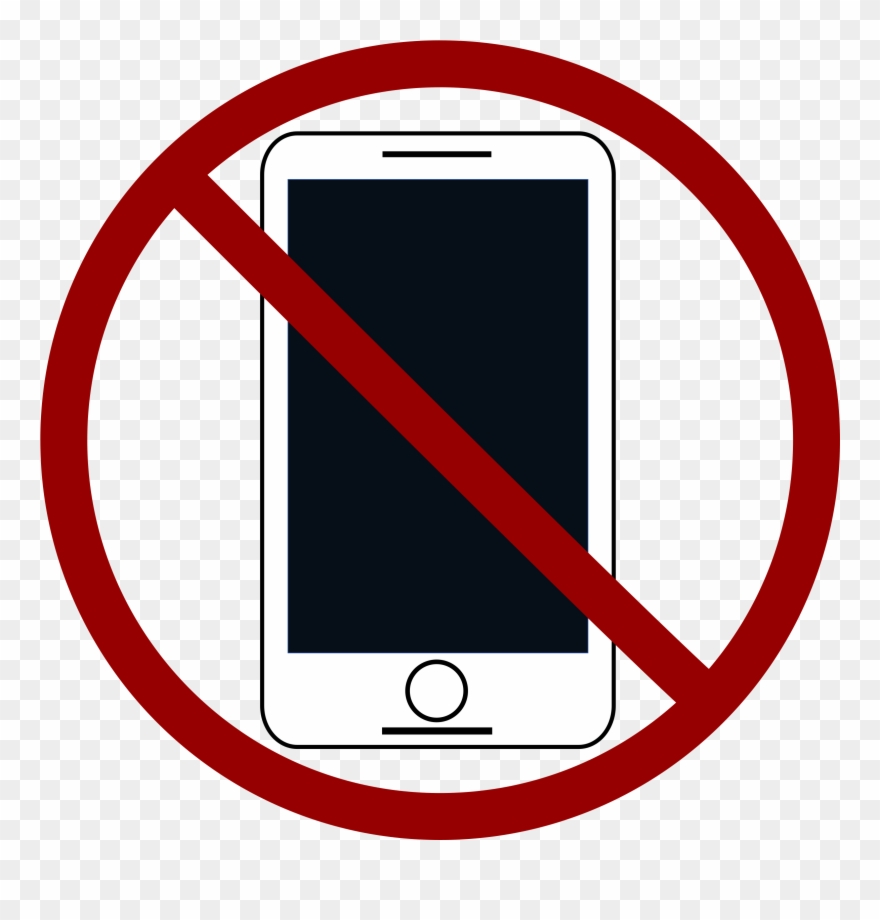 Download Big Image Mobile Phones Not Allowed Clipart (287704