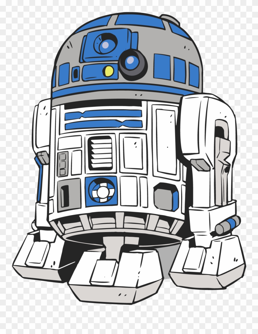 Clipart Star Celebration - Star Wars R2d2 Clipart - Png Download