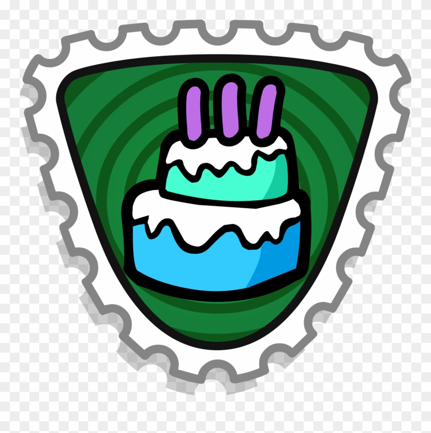 Celebration Stamp - Club Penguin Stamps Clipart