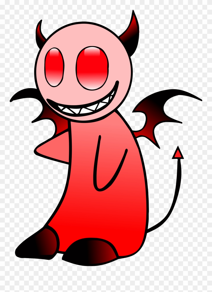 Lucifer Sticker Devil Angel - Devil Clipart