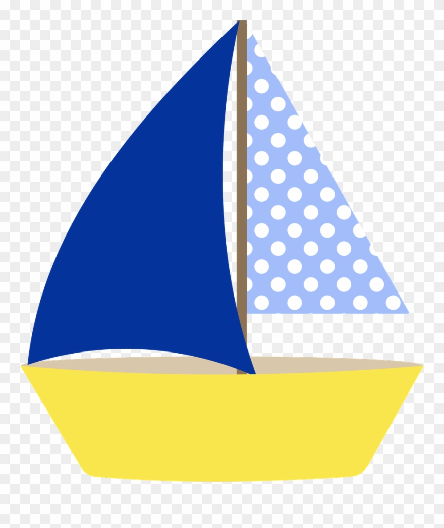 Minus Mais Summer Clipart, Nautical Clipart, Kid Quilts, - Blue Sailboat Clipart - Png Download