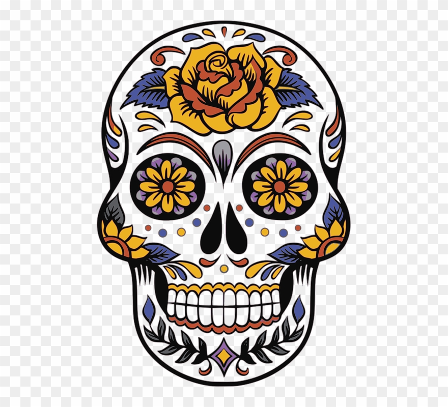 Day Of The Dead Clipart Celebration - El Dia De Los Muertos - Png Download