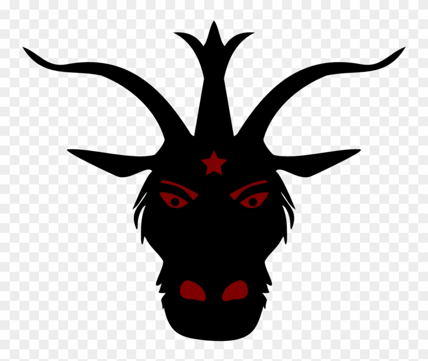 Evil Clipart Devil Head - Satan Head Png Transparent Png