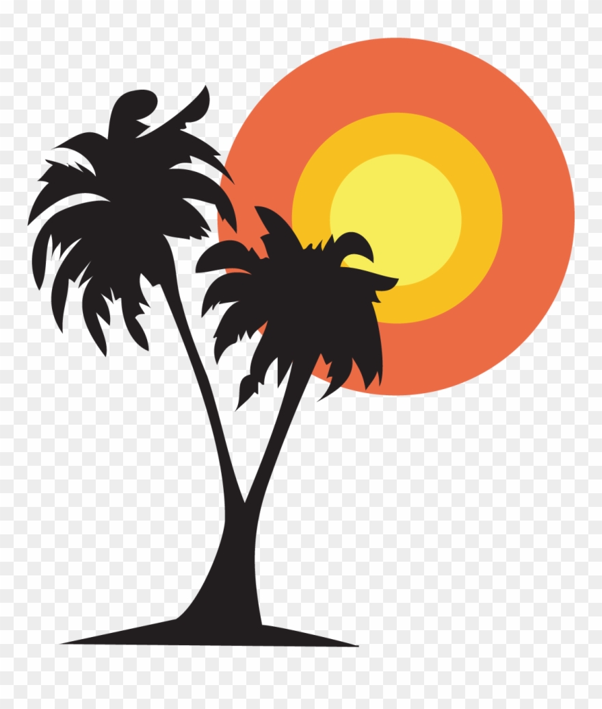 Sagar Chinese Arecaceae Coconut Clip Art - Palma Y Sol Png Transparent Png
