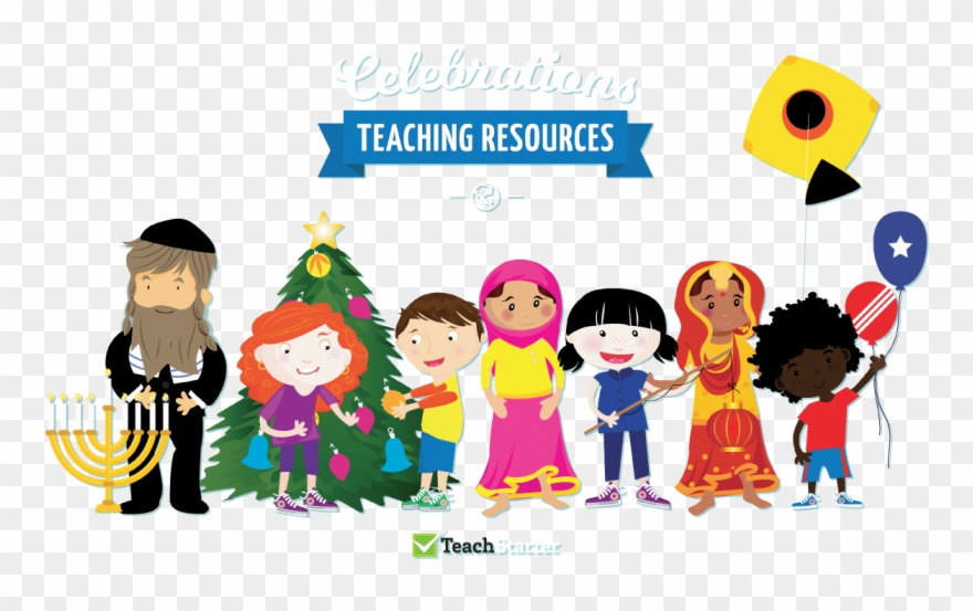 Celebrations Party Balloons Clipart - Celebrations Around The World Clipart - Png Download