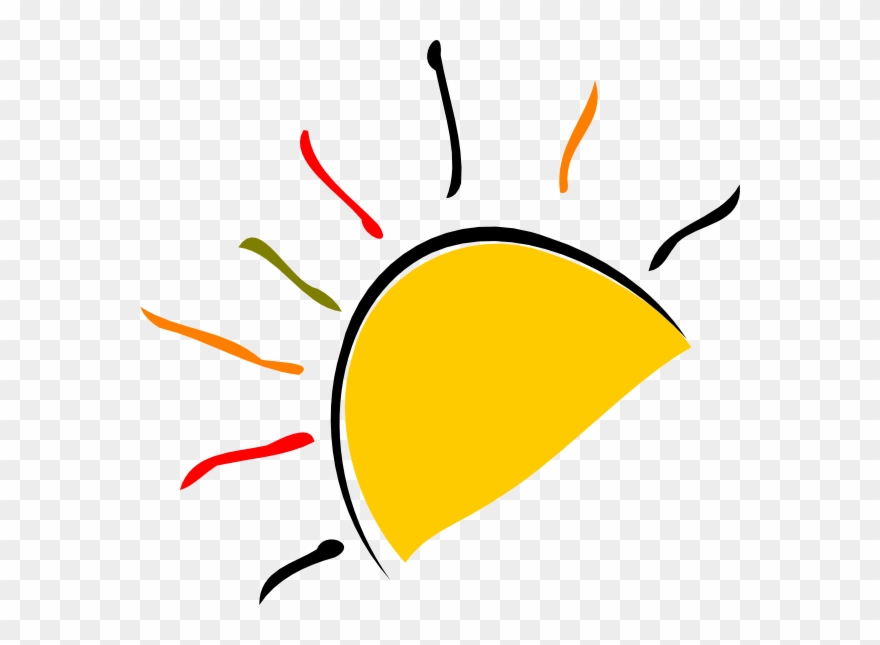 Clipart Info - Half Sun Vector Png Transparent Png