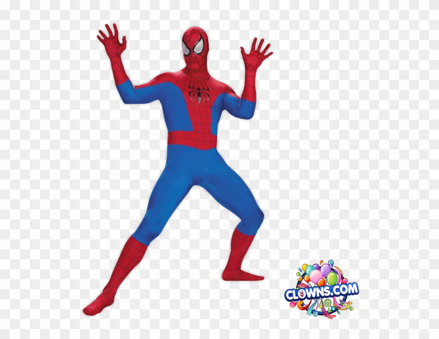 Spiderman Character For Kids Party Birthday Party Characters - Spiderman Costume Disguise Clipart